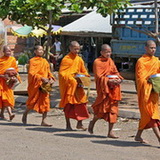 Kampong Chhnang - young monks